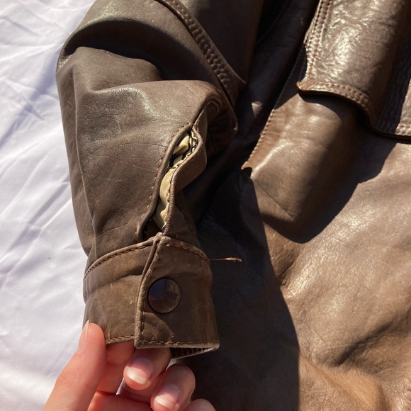 Handmade Colombian Genuine Leather Jacket Men’s - Picture 6 of 8